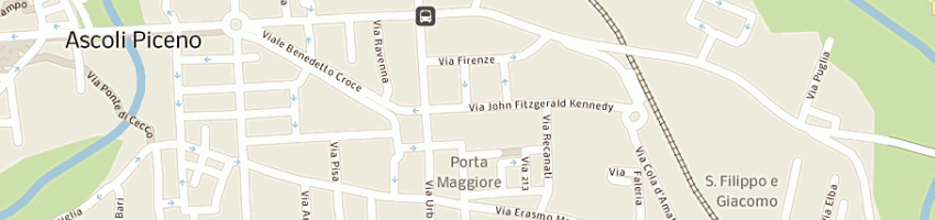 Mappa della impresa patronato inac ufficio provinciale a ASCOLI PICENO