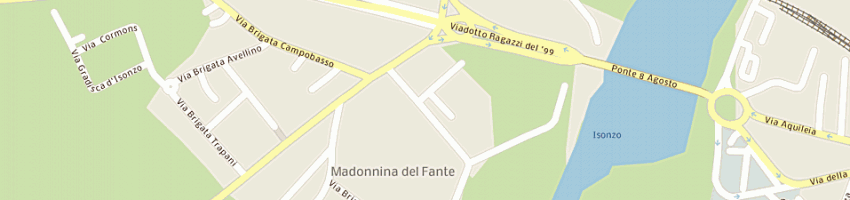 Mappa della impresa artigianscavi snc a GORIZIA