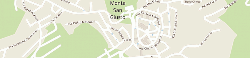 Mappa della impresa 2 d di de rosa claudio e c snc a MONTE SAN GIUSTO