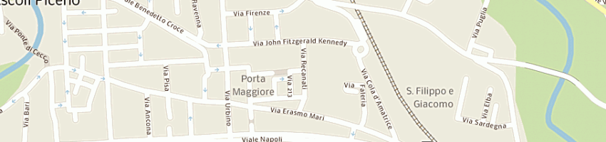 Mappa della impresa cittadini ugo a ASCOLI PICENO