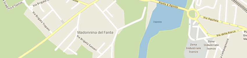 Mappa della impresa codermaz mauro a GORIZIA