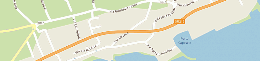 Mappa della impresa capodiferro franco a FORMIA