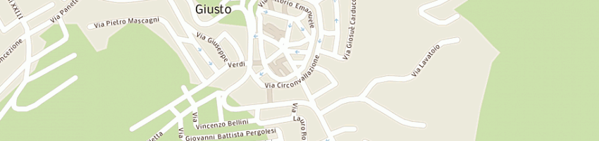 Mappa della impresa guardiani oliviero a MONTE SAN GIUSTO