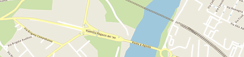 Mappa della impresa komel saverio a GORIZIA