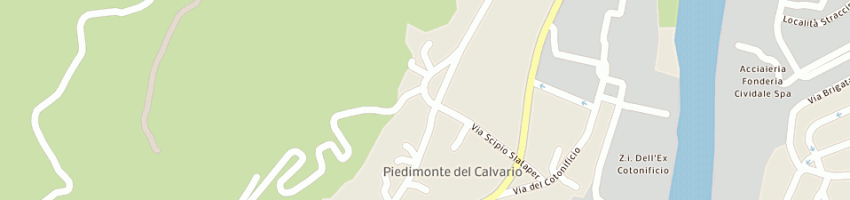 Mappa della impresa consorzio isontino servizi integrati - cisi a GORIZIA