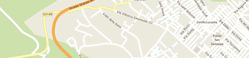 Mappa della impresa virginia soc coop sociale arl a LERCARA FRIDDI