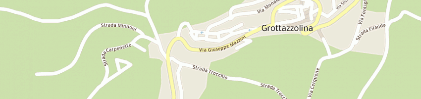 Mappa della impresa fb brancozzi g e c (snc) a GROTTAZZOLINA