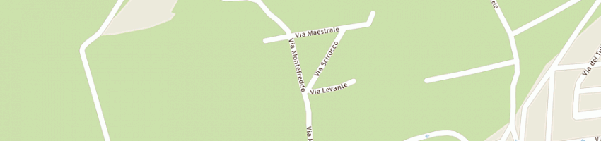 Mappa della impresa immobiliare blu srl a SIROLO