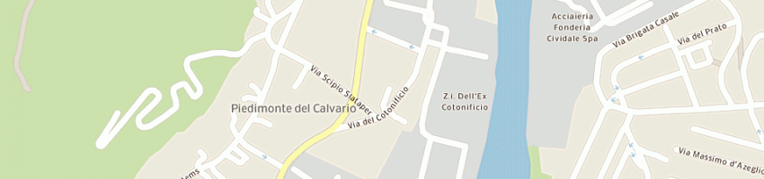 Mappa della impresa cociancig elio a GORIZIA