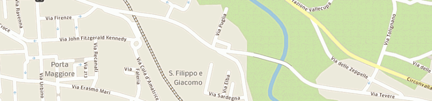 Mappa della impresa polizia stradale a ASCOLI PICENO