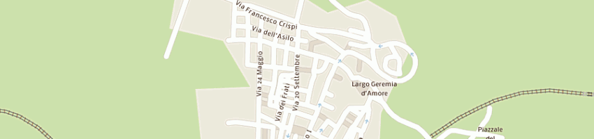 Mappa della impresa scuola elementare statale a CERCHIO