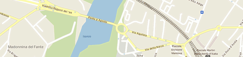 Mappa della impresa berni giuliano a PRATO