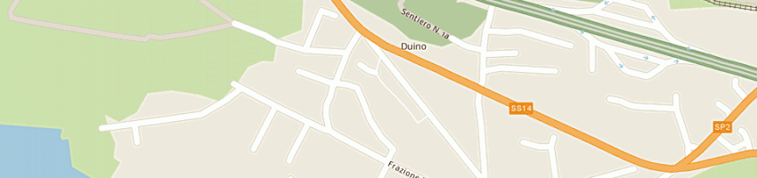 Mappa della impresa TECNOMARMI AURISINA DI ZANDOMENI e C SNC