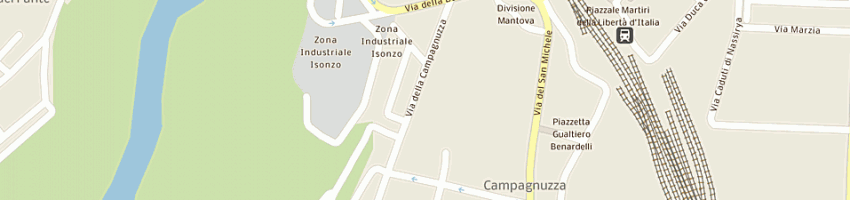 Mappa della impresa comune di gorizia a GORIZIA
