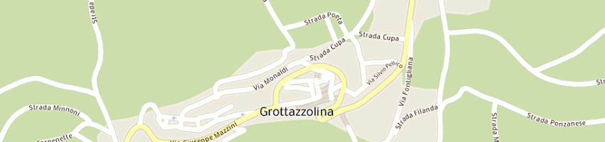 Mappa della impresa cassa di risparmio di fermo a GROTTAZZOLINA