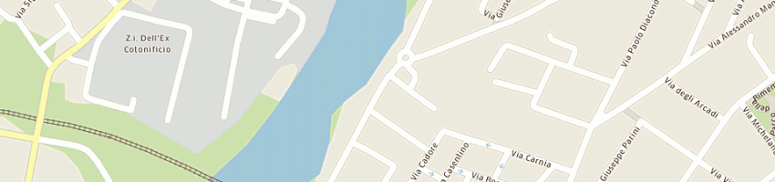 Mappa della impresa peteani carlo e c (snc) a GORIZIA