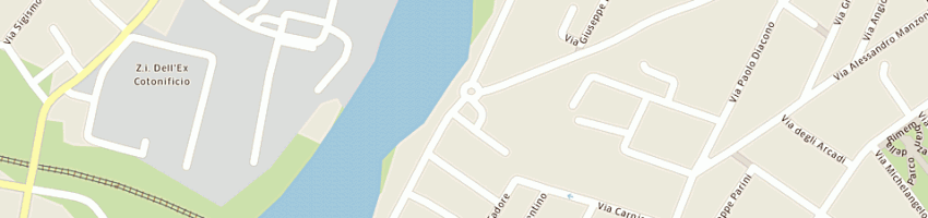Mappa della impresa kusterle giovanni srl a GORIZIA