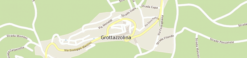 Mappa della impresa poste italiane spa a GROTTAZZOLINA