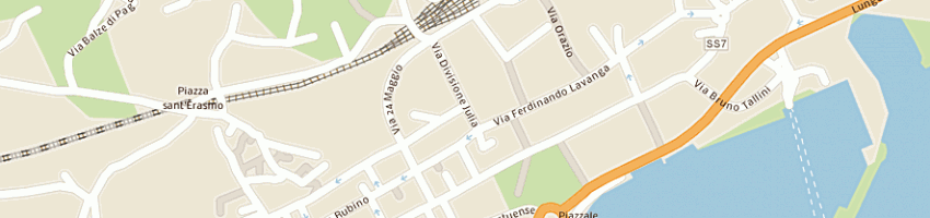 Mappa della impresa ruocco giuseppina a FORMIA
