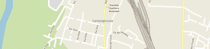 Mappa della impresa gomiscek alberto a GORIZIA