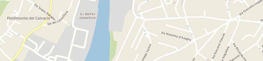Mappa della impresa autosacchetti srl a GORIZIA