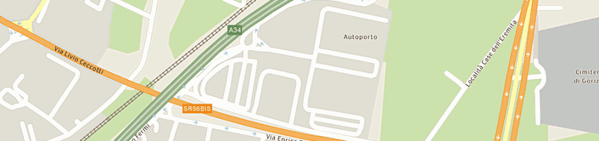 Mappa della impresa trasped service srl a GORIZIA