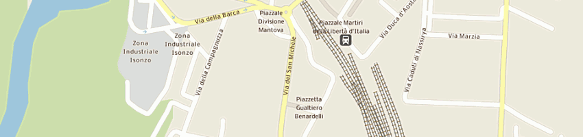 Mappa della impresa atrade srl a GORIZIA