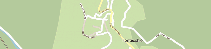 Mappa della impresa macelleria di rampini gianfranco a FONTECCHIO