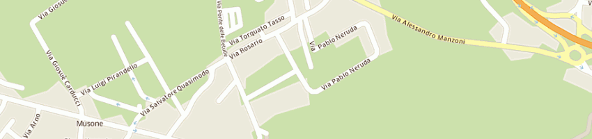 Mappa della impresa papa roberto a LORETO