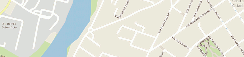 Mappa della impresa menghini silvia a GORIZIA