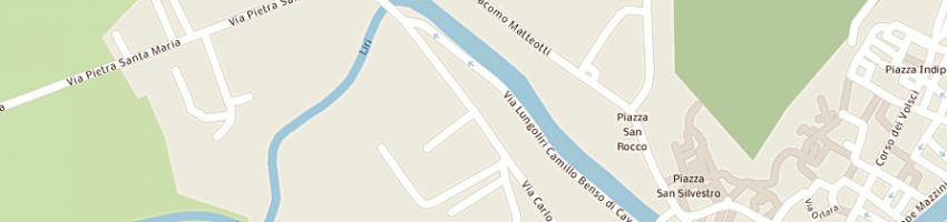 Mappa della impresa alviani roberto a SORA