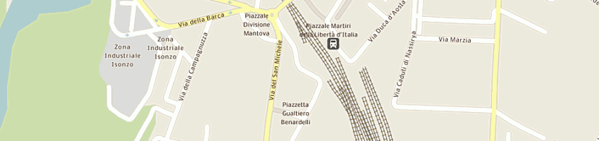 Mappa della impresa algo snc a GORIZIA