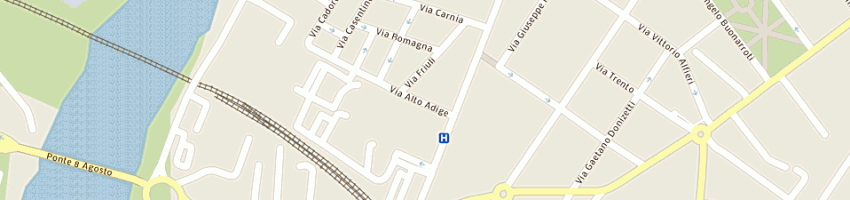 Mappa della impresa dalari srl a GORIZIA