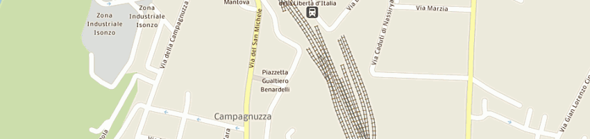 Mappa della impresa agenzia 2000 a GORIZIA