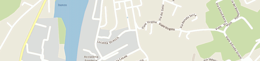 Mappa della impresa genio civile a GORIZIA