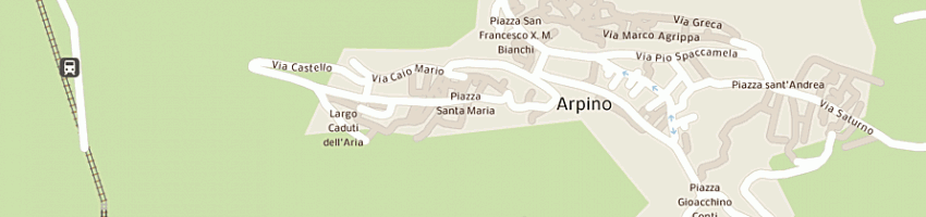 Mappa della impresa cameracanna gino a FROSINONE
