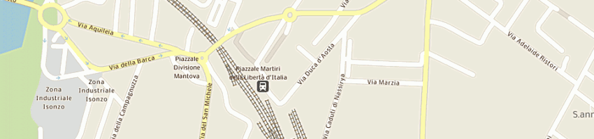 Mappa della impresa iordan barbara a GORIZIA
