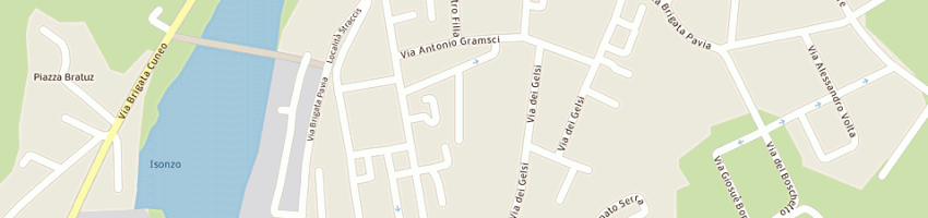 Mappa della impresa unione sportiva azzurra a GORIZIA