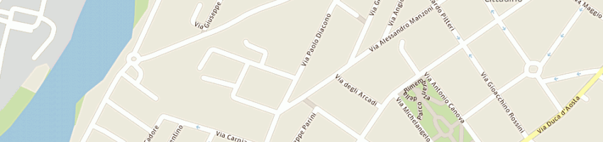 Mappa della impresa bar la di miloc a GORIZIA
