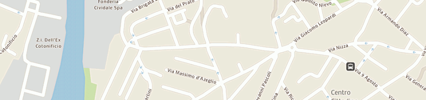 Mappa della impresa euroservice snc di dionisio sonia a GORIZIA