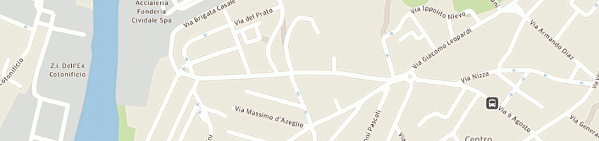 Mappa della impresa flli fregonese snc a GORIZIA