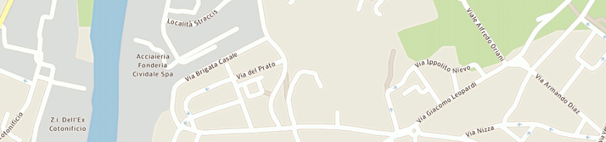 Mappa della impresa rel srl a GORIZIA