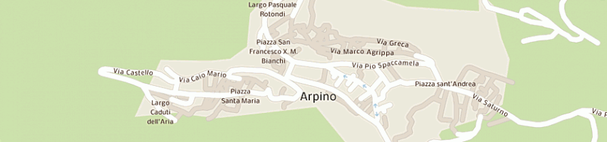 Mappa della impresa palma market di iafrate maria a a ARPINO