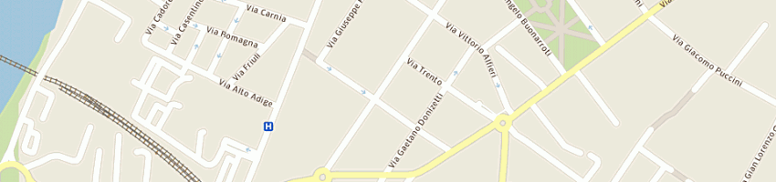Mappa della impresa miatello cristina a GORIZIA