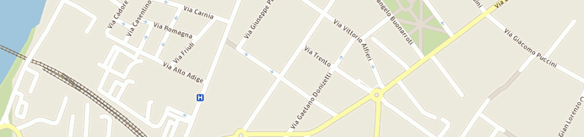 Mappa della impresa number one staff parrucchieri snc di paoletti a a GORIZIA