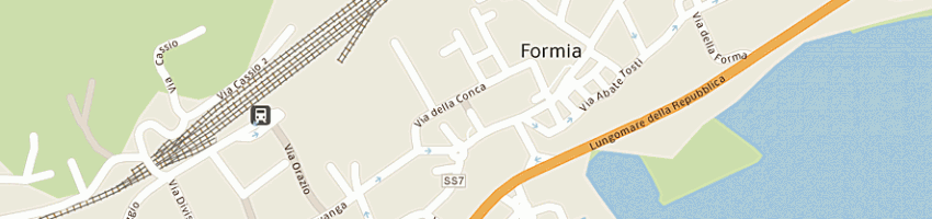 Mappa della impresa il nostromo srl a FORMIA