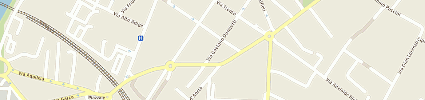 Mappa della impresa tacchino dr paolo e pettarin dr michele a GORIZIA