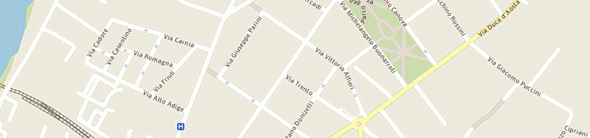 Mappa della impresa zei angelo a GORIZIA