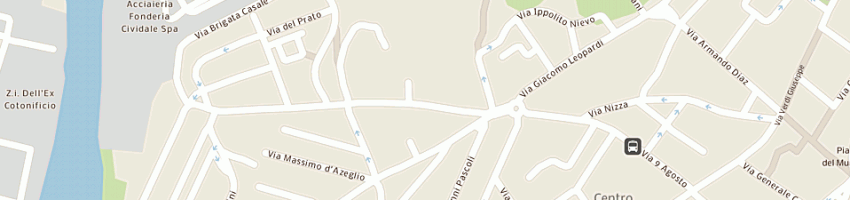Mappa della impresa dusa srl a GORIZIA