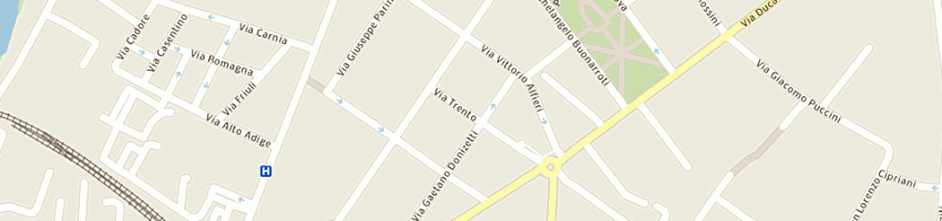 Mappa della impresa cantalupi marco a GORIZIA